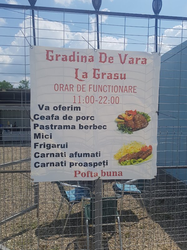 Grădina de vară la grasu