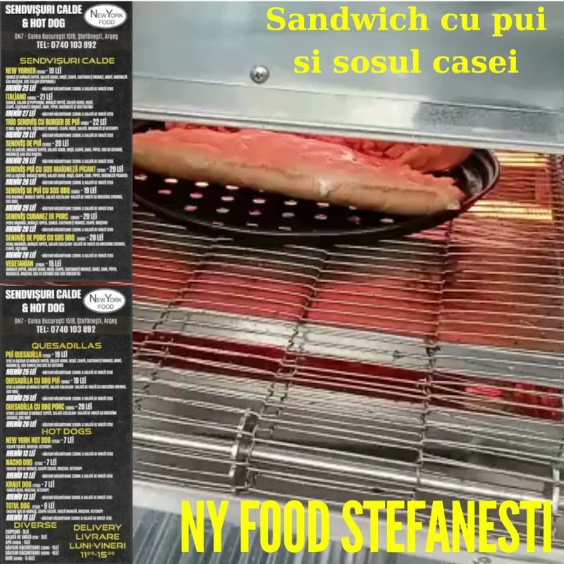 SANDVISURI CALDE, QUESADILLA & HOT DOG NEW YORK FOOD Stefanesti